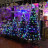 Ёлка Световод 47 см заснеженная с разноцветными LED диодами